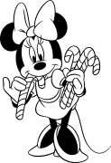 Minnie Mouse Colorear En Liña